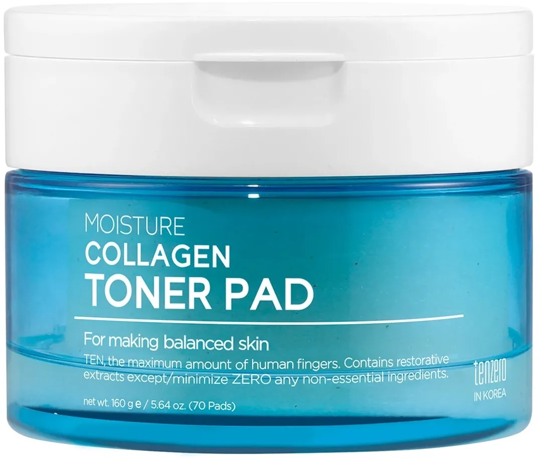 Dischetti tonificanti con collagene per il viso