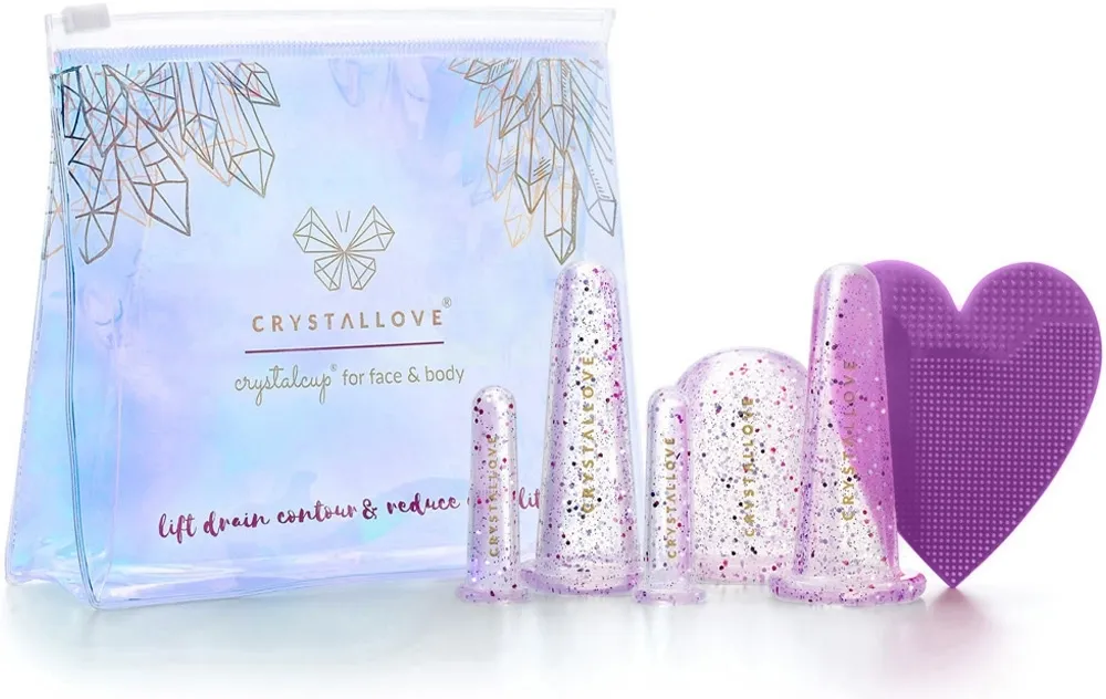 Coppette in silicone per il massaggio del viso e del corpo