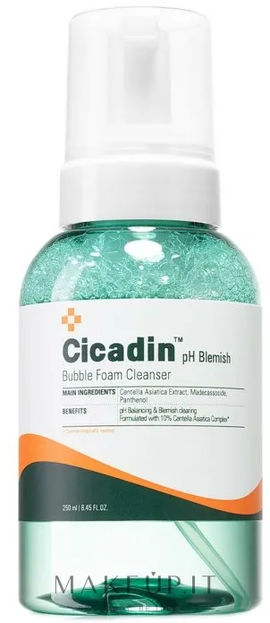 Schiuma detergente con Centella Asiatica