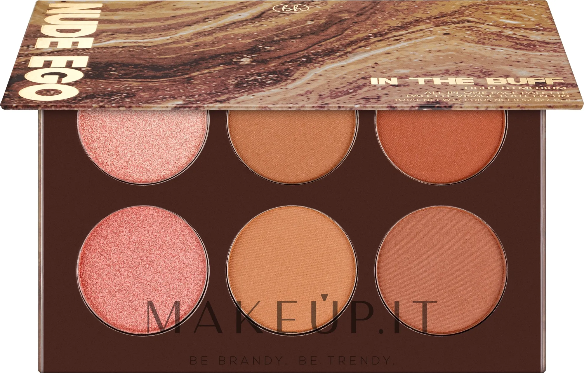 BH Cosmetics In the Buff All-In-One Face Palette