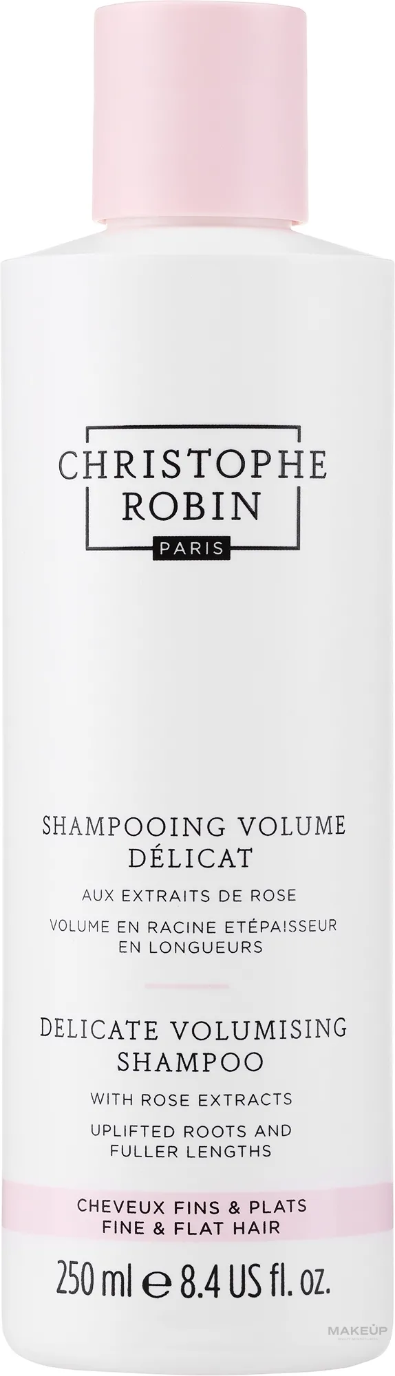 Shampoo capelli con estratto di rosa