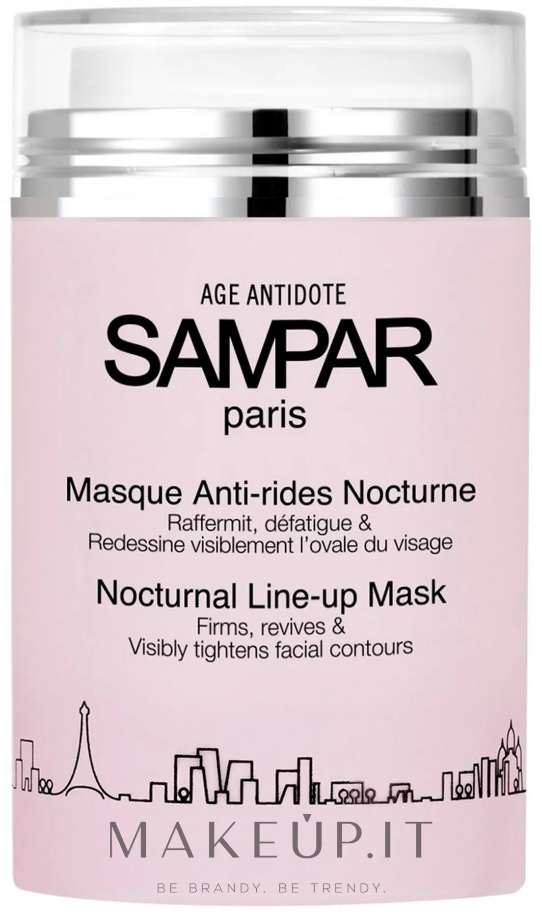 Maschera antirughe da notte