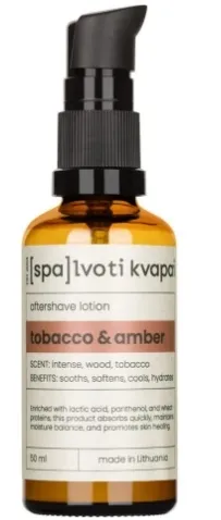Lozione dopobarba "Tabacco & Ambra"