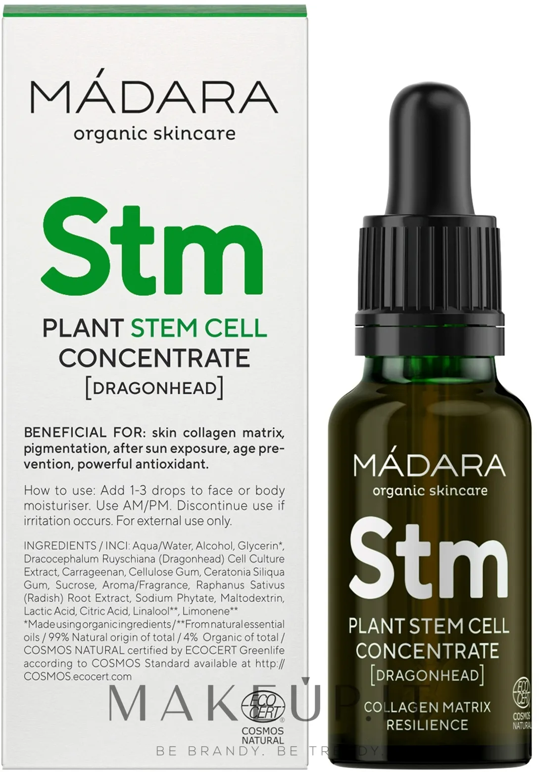 Concentrato viso con cellule staminali vegetali