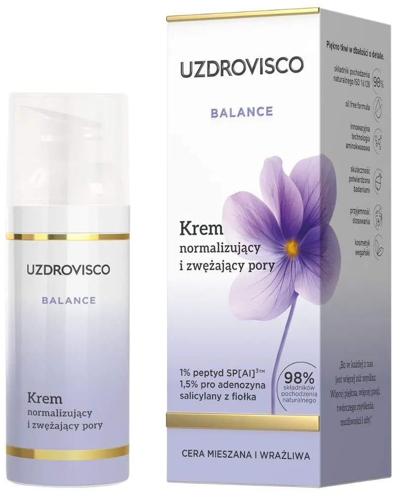 Crema normalizzante e restringente i pori