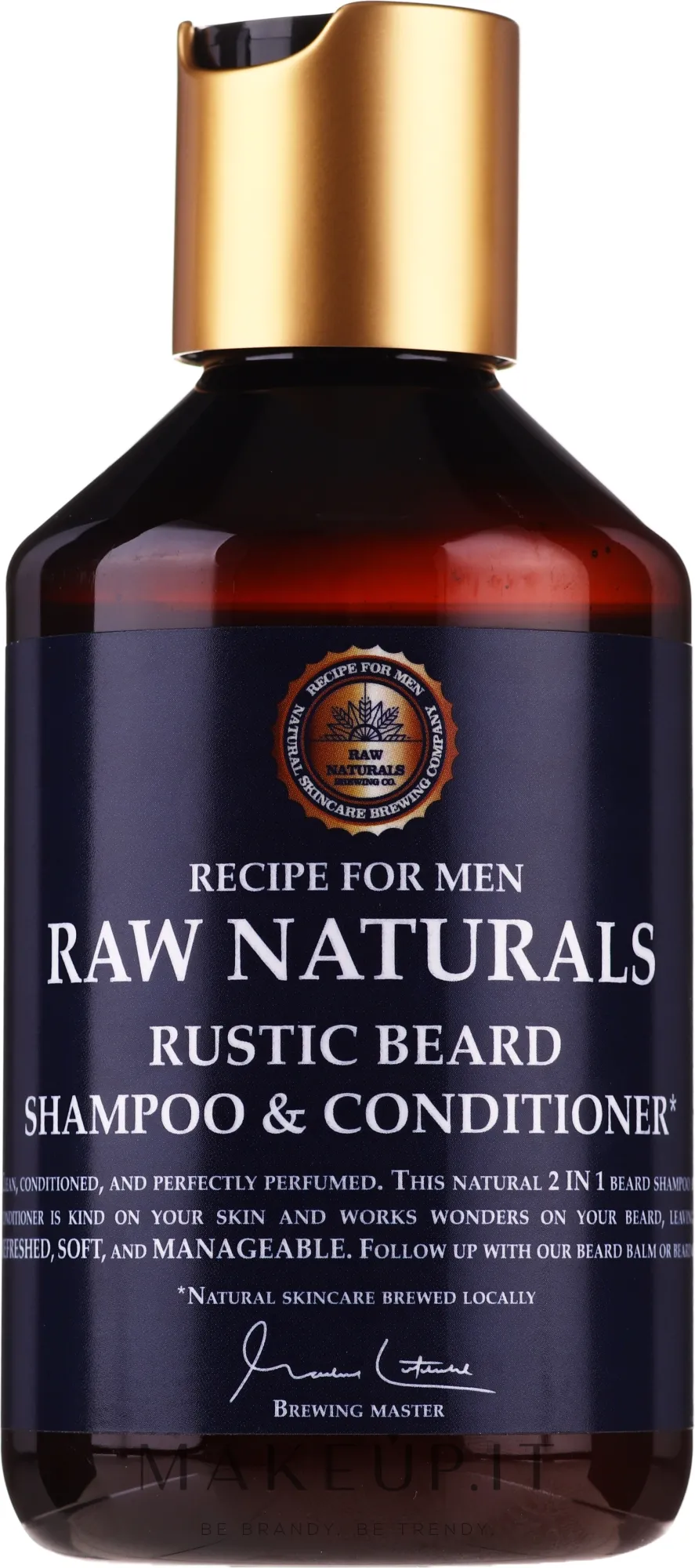 Shampoo e condizionante per barba