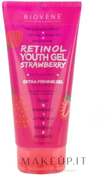 Gel detergente per il viso e il corpo con retinolo