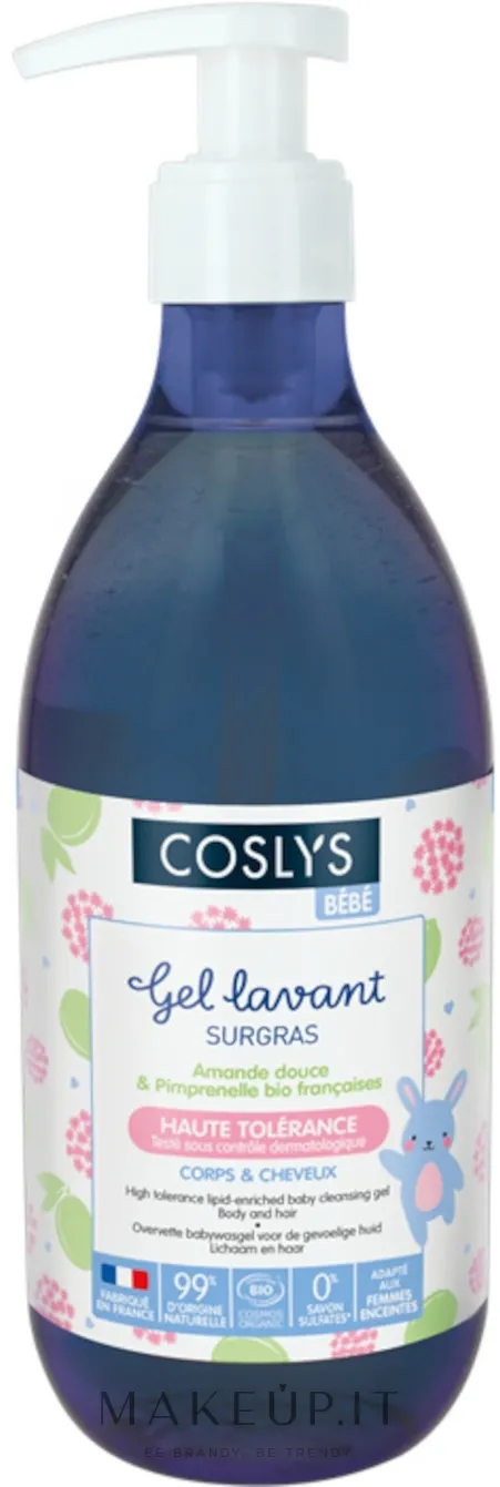 Gel detergente corpo e capelli per neonati e bambini