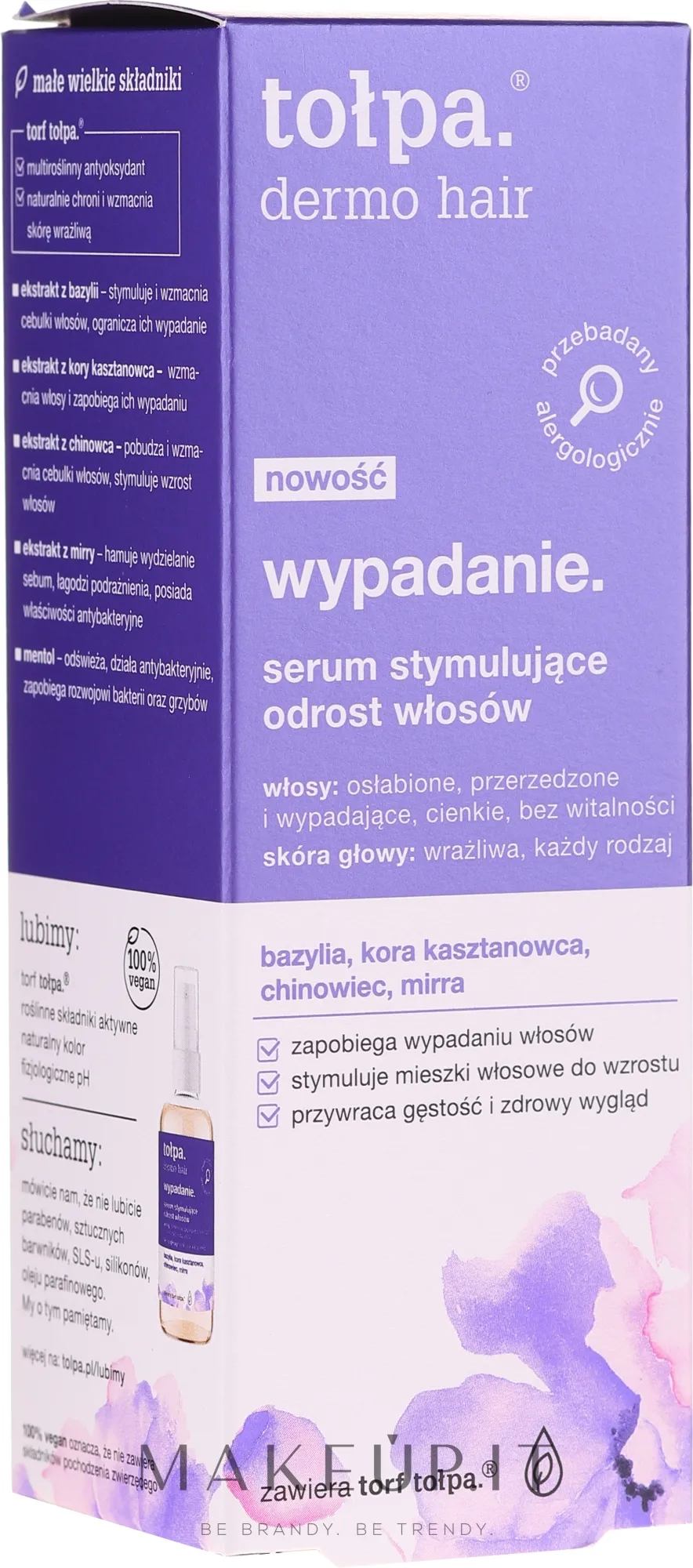 Siero stimolante crescita dei capelli