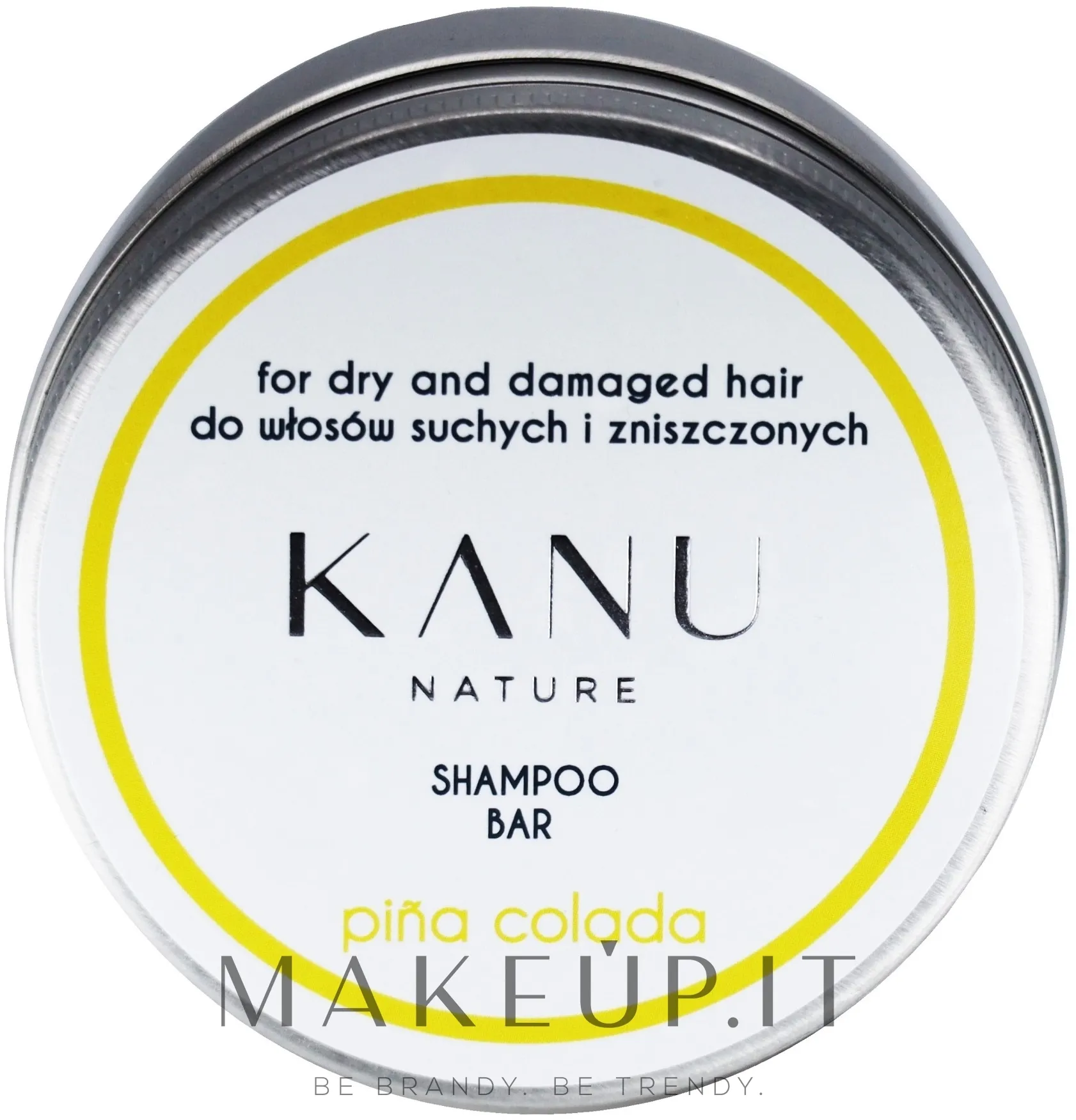 Shampoo solido per capelli secchi e danneggiati