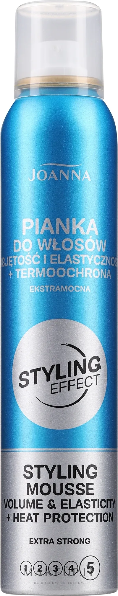 Mousse elasticizzante e volumizzante per capelli