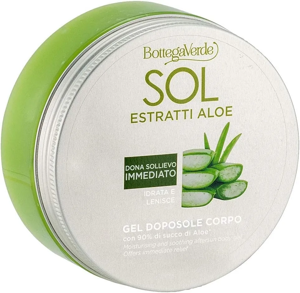 Gel doposole per il corpo