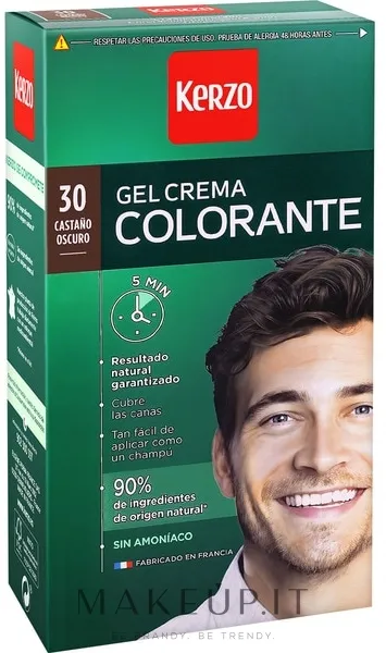 Tintura crema-gel per uomini