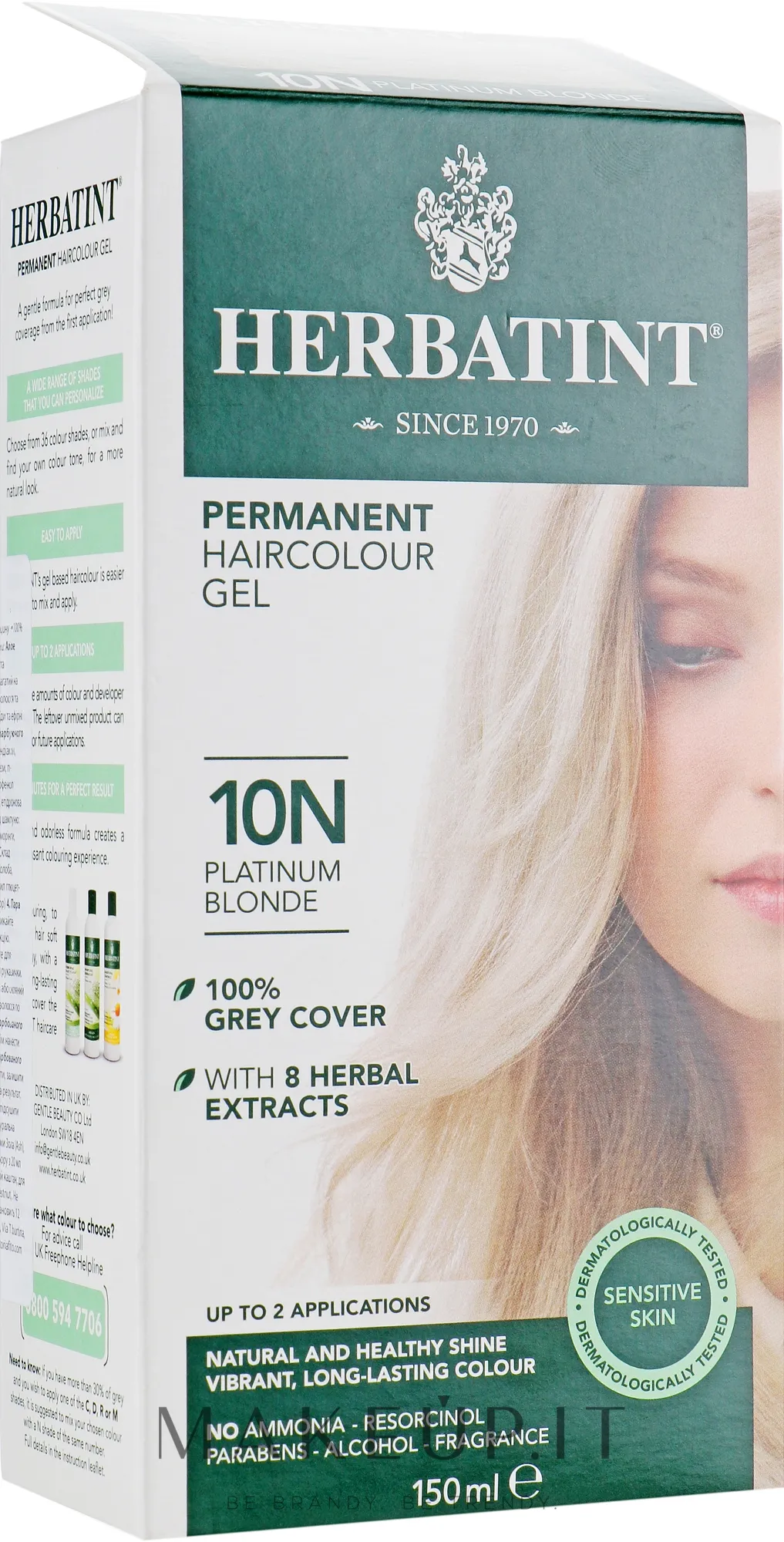 Gel colorante permanente