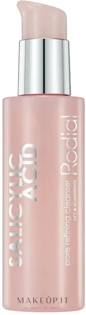 Gel viso detergente con acido salicilico