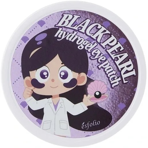 Patch in idrogel per contorno occhi con estratto di perle nere