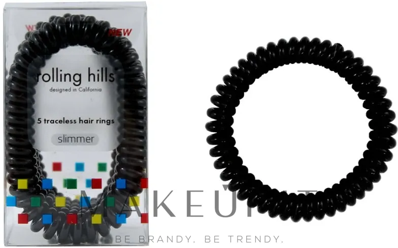 Elastici per capelli, neri