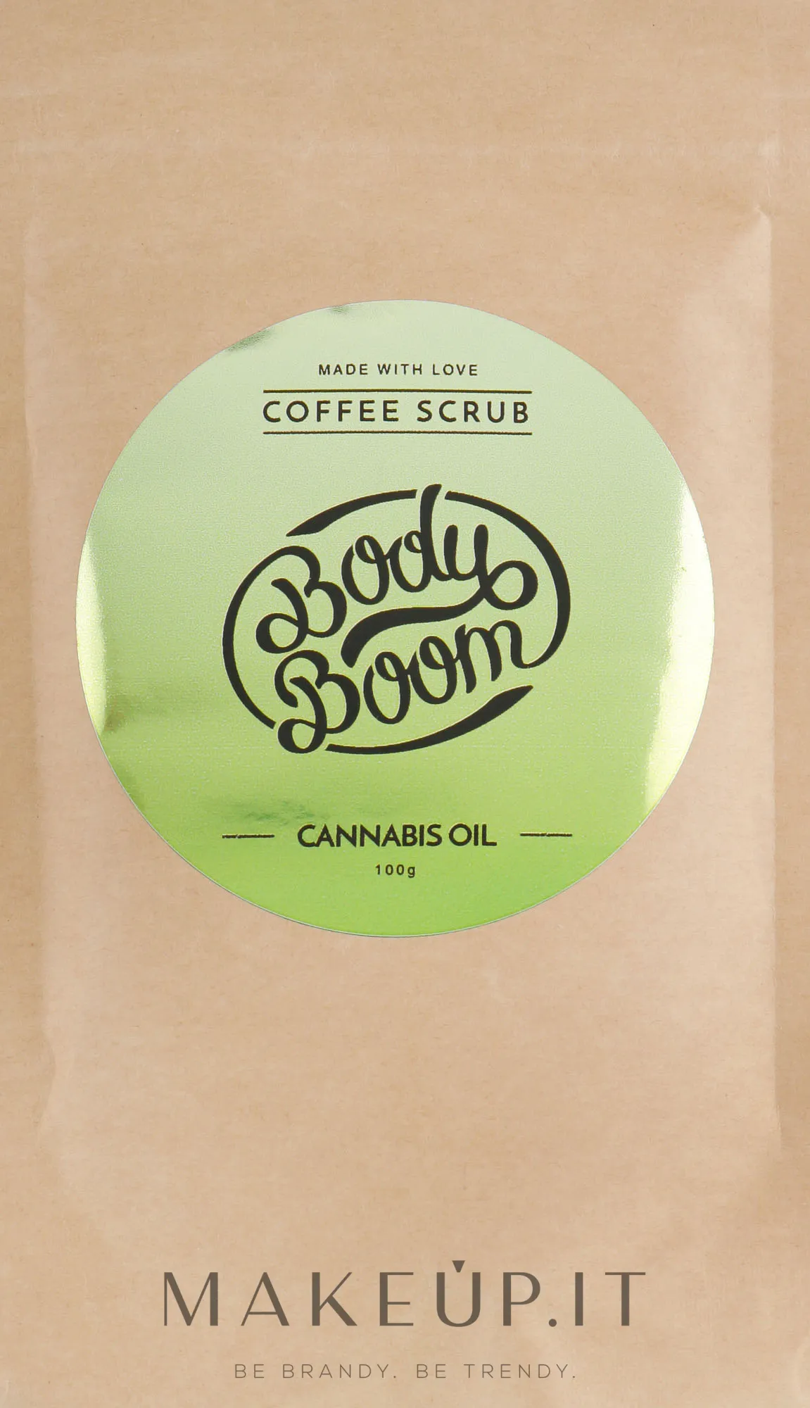 Scrub al caffè con olio di cannabis