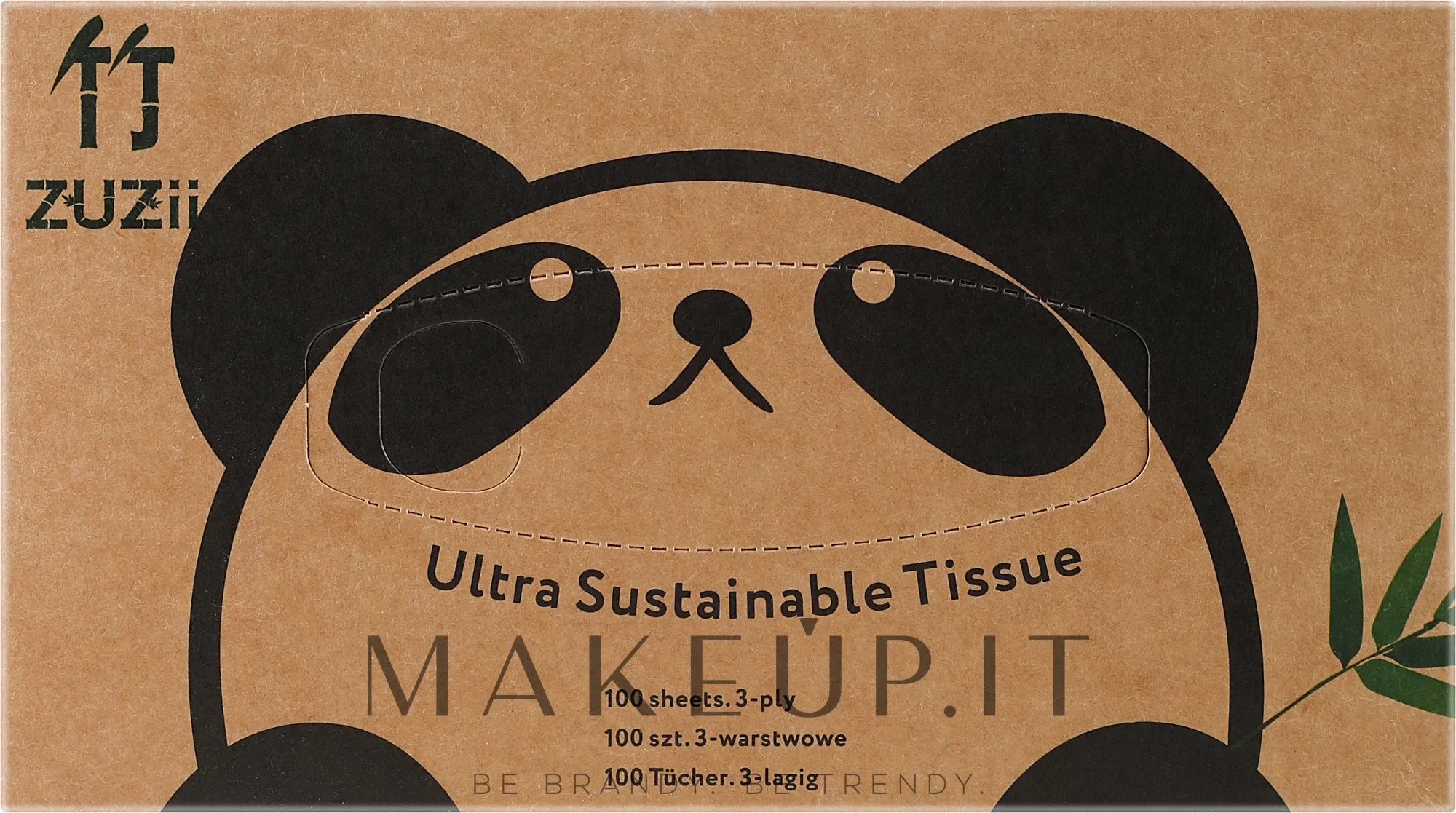 Salviettine in bambù, a tre strati