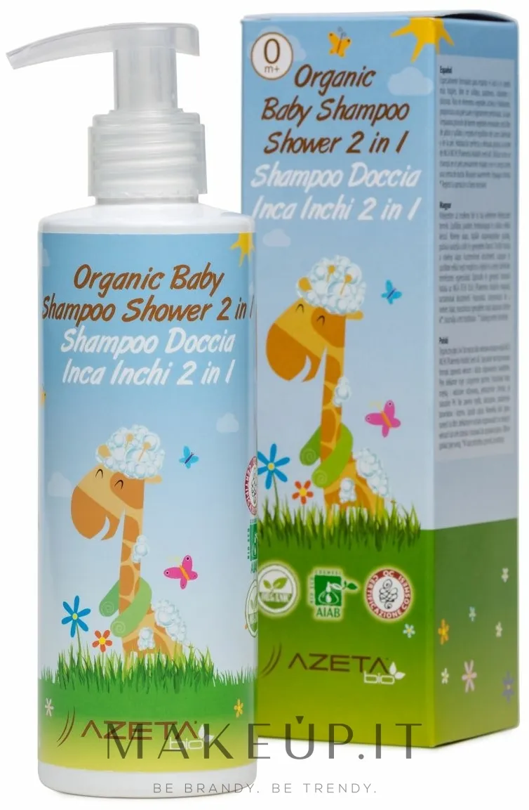 Shampoo doccia per bambini "Inca Inchi" 2 in 1