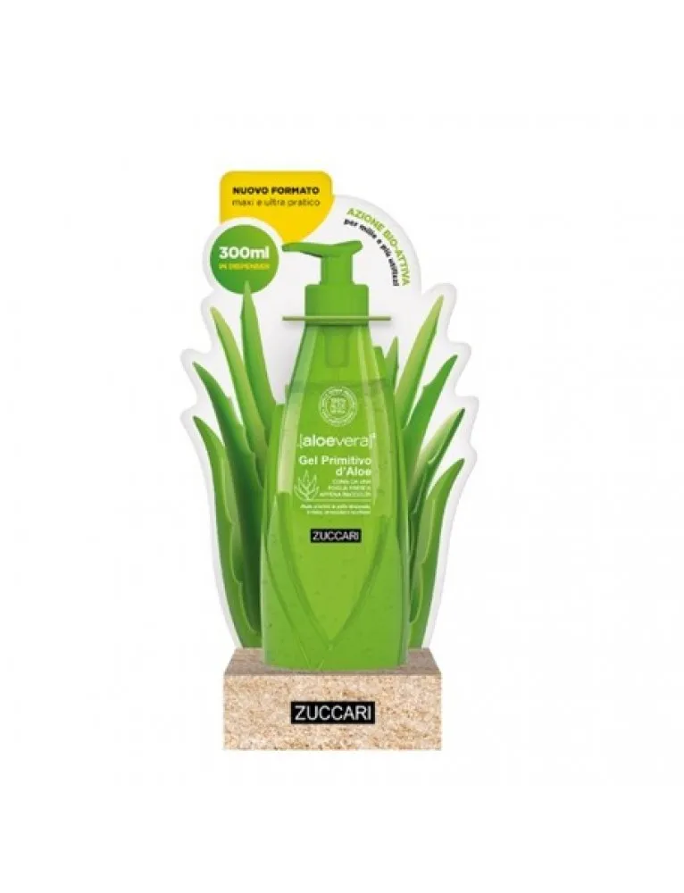 Zuccari Gel Primitivo d'Aloe AloVera2 con Dispenser 300 ml