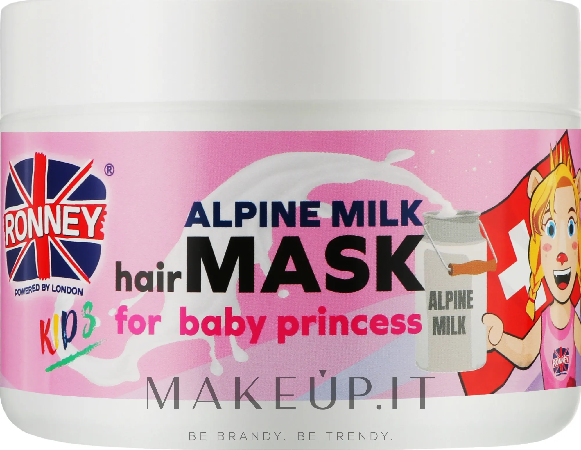 Maschera capelli per bambini "Latte alpino"