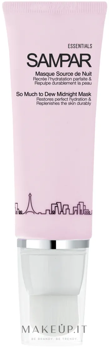 Maschera viso idratante da notte