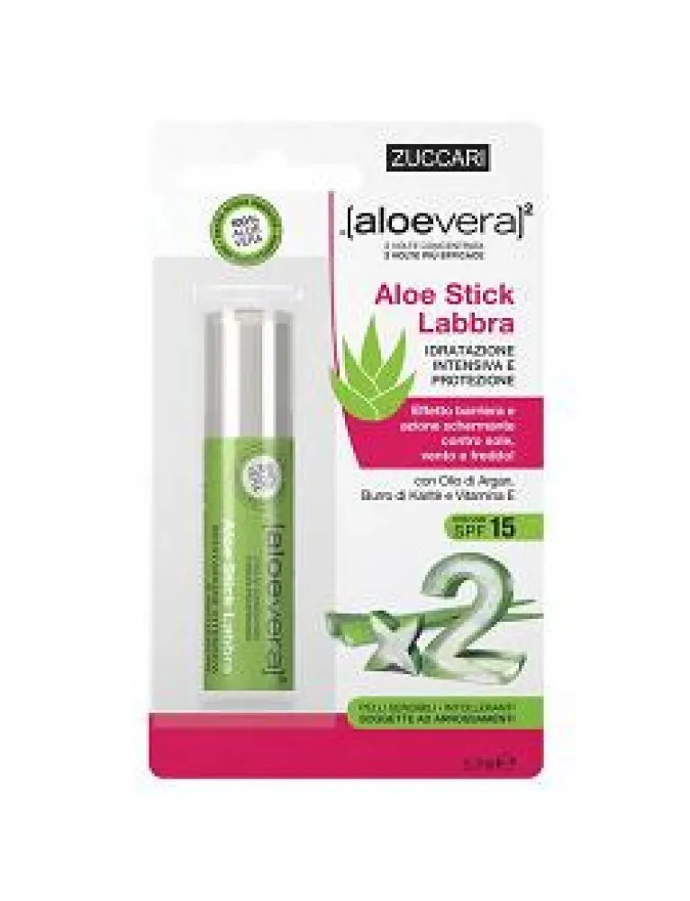 Zuccari Aloevera2 Stick Labbra 5,7ml