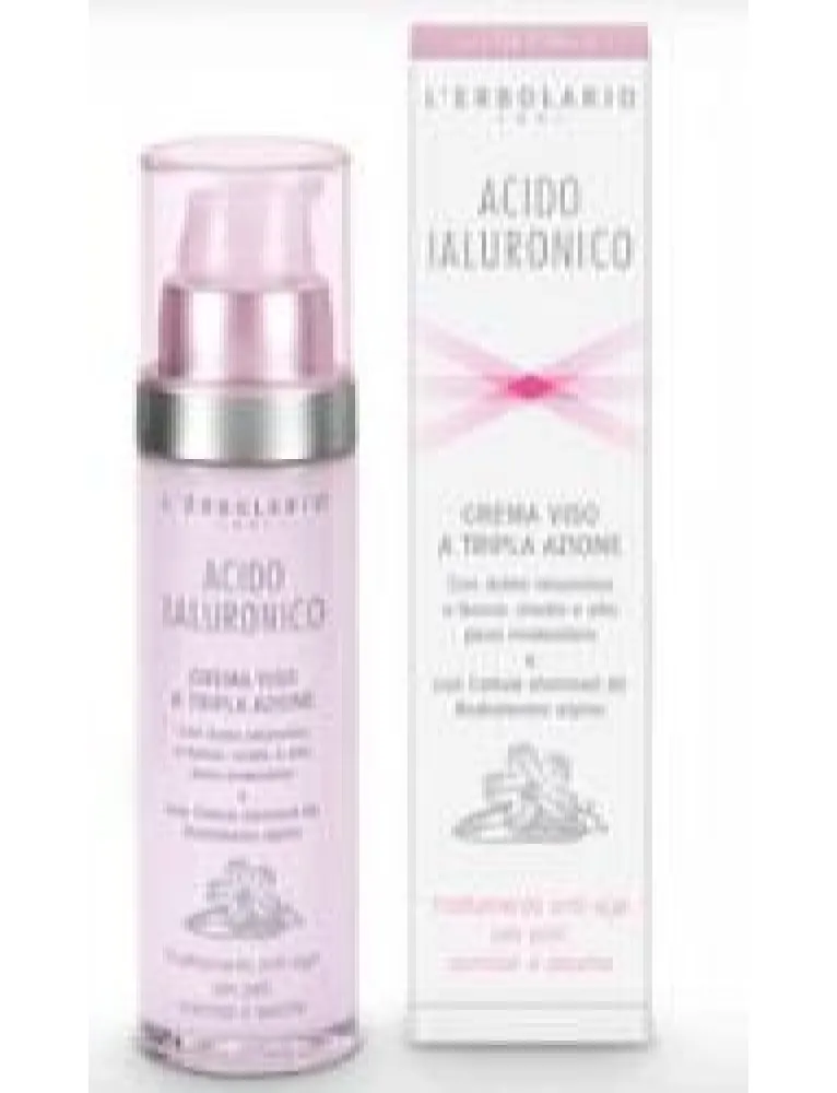 L'Erbolario Crema Viso Acido Ialuronico Pelli Normali/Secche 50ml