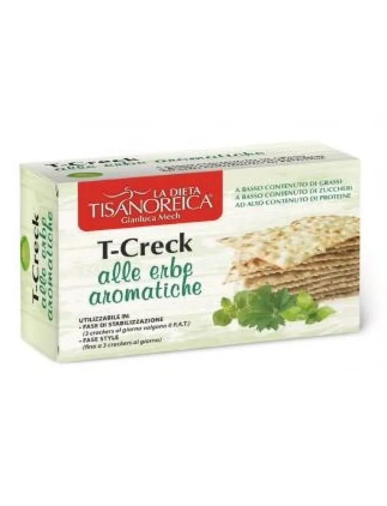 T-creck Crackers Erbe Aromatiche 100 G