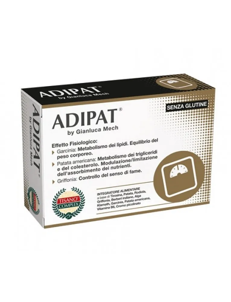 Gianluca Mech Adipat Tisano Complex 30 compresse - integratore che tiene sotto controllo il senso di fame