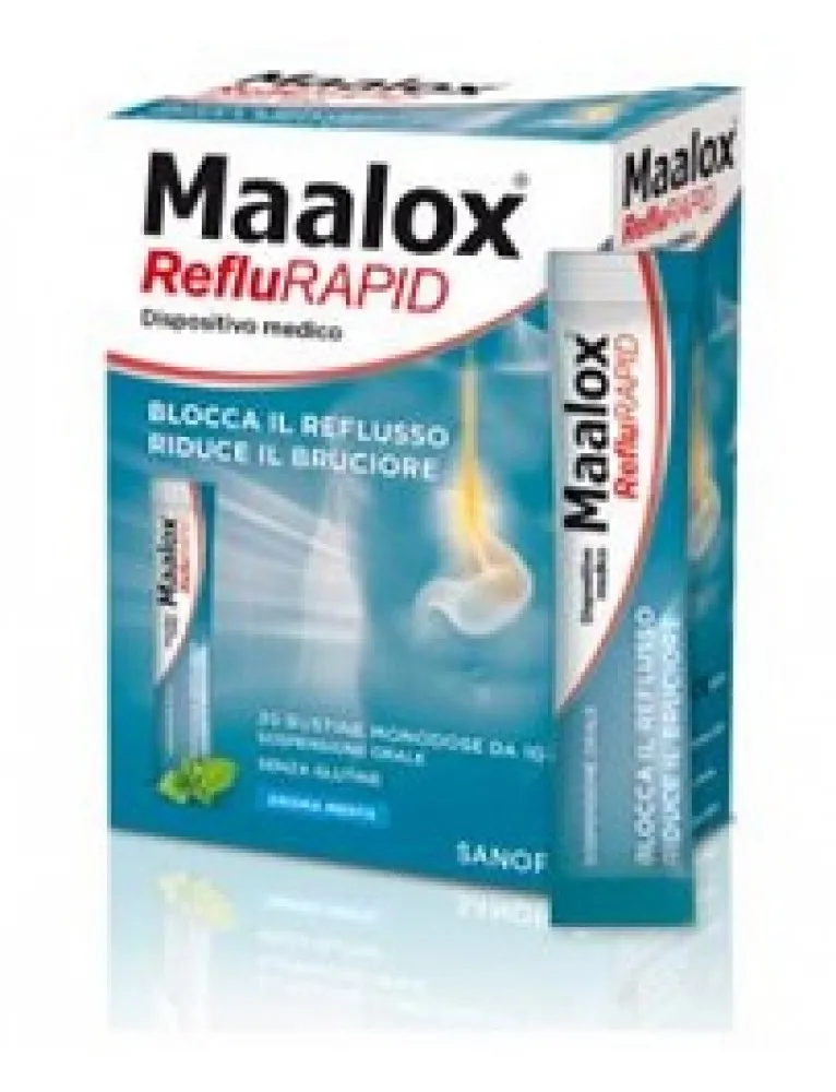 Maalox Reflurapid 20 Bustine