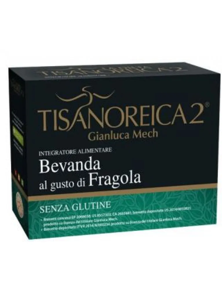Tisanoreica 2 - Bevanda Gusto Fragola 27,5g (4 confezioni)