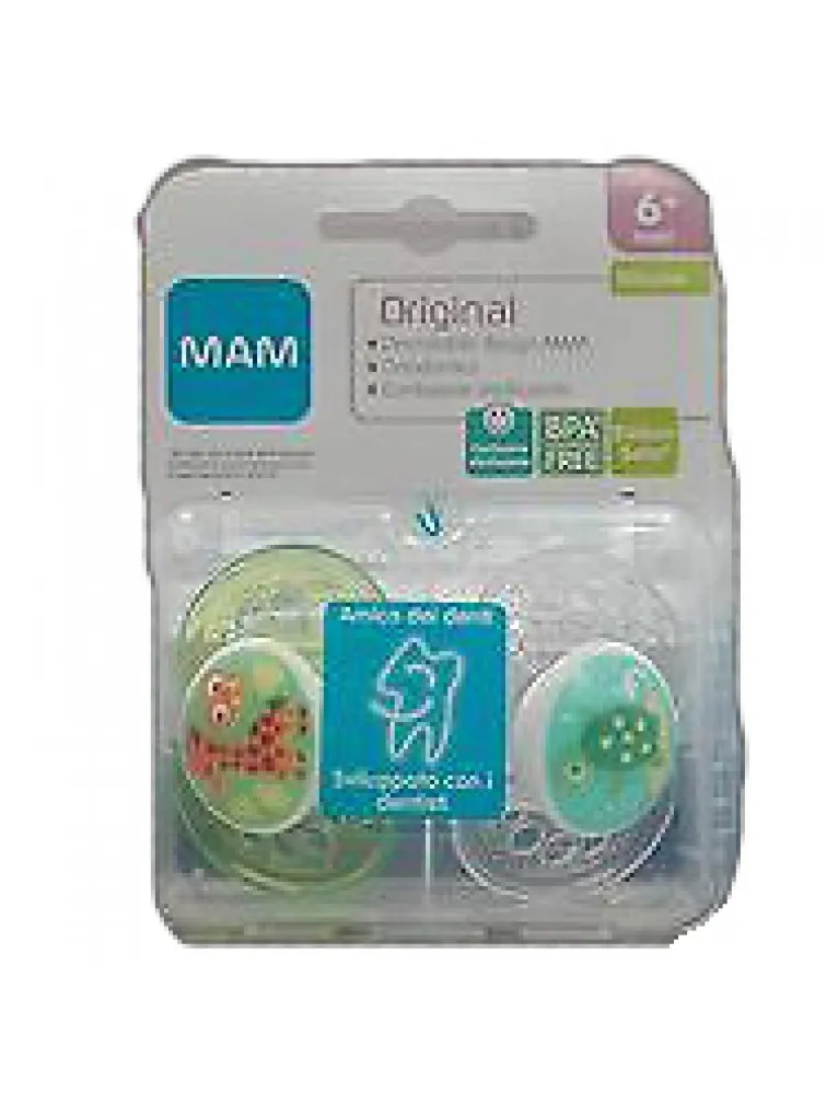 Mam 6+ 2 Succ Original Silikon