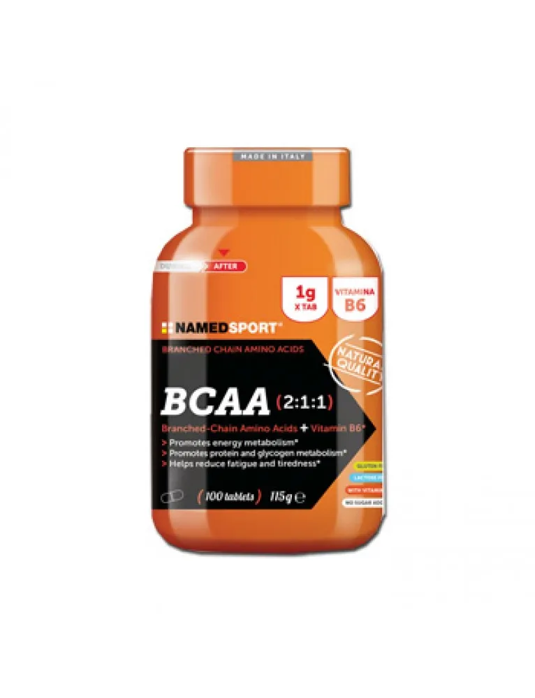Named Bcaa 2:1:1 100 compresse - Aminoacidi ramificati e B6