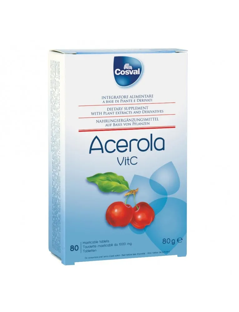Acerola Vit C 80 Tavolette