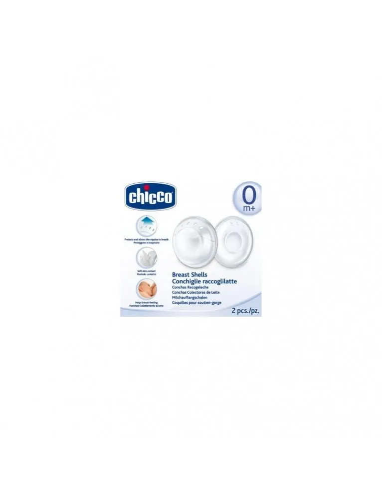 Chicco Conchiglie Raccoglilatte  Pezzi