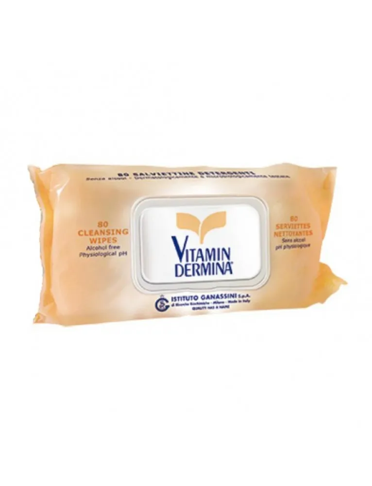 Vitamindermina Salviettine Detergenti 80 pezzi