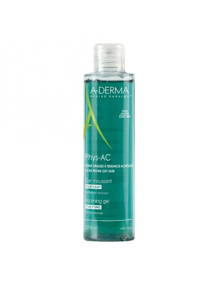 A-derma Phys AC Gel Detergente 200ml