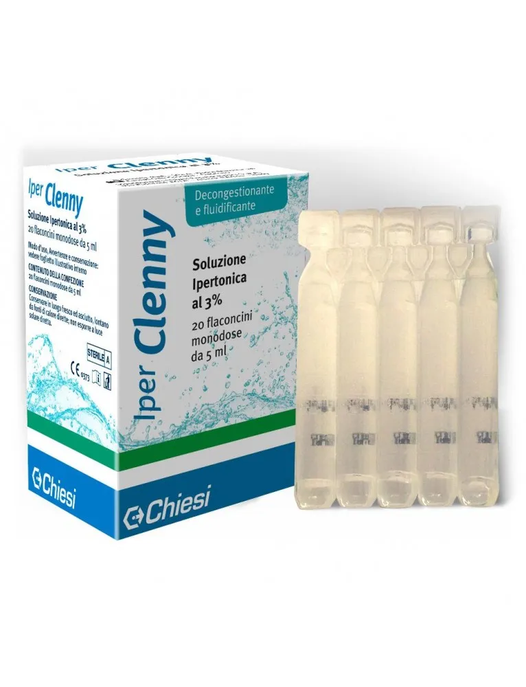 Iper Clenny Soluzione Ipertonica 3% 20 flaconcini 5ml