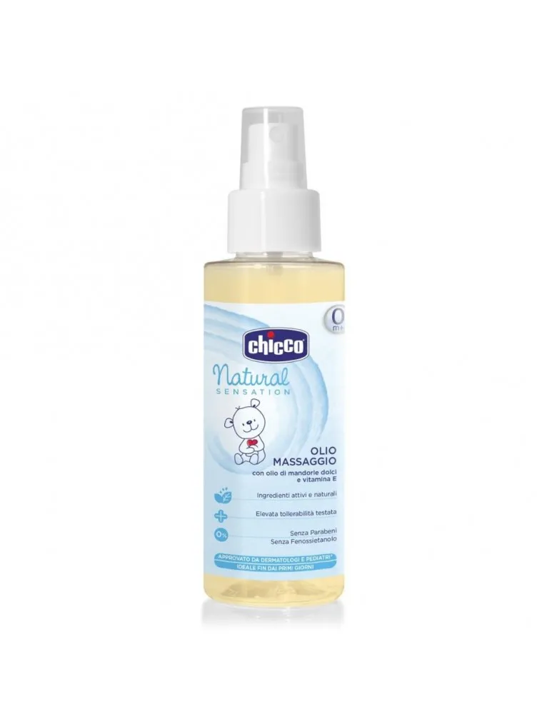 Chicco Olio Massaggio Natural Sensation Spray 100ml