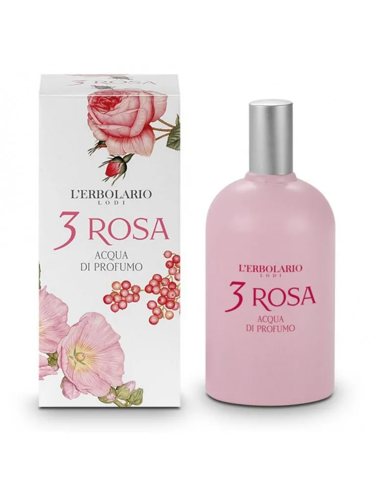 L'Erbolario 3 Rosa Acqua di Profumo 50ml
