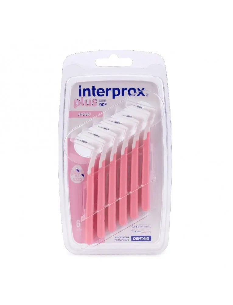 Interprox Plus Scovolino Nano Rosa 6 Pezzi
