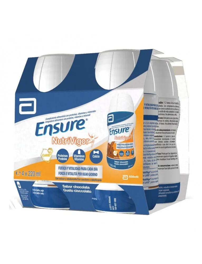 Ensure Nutrivigor Cioccolato 4x220ml