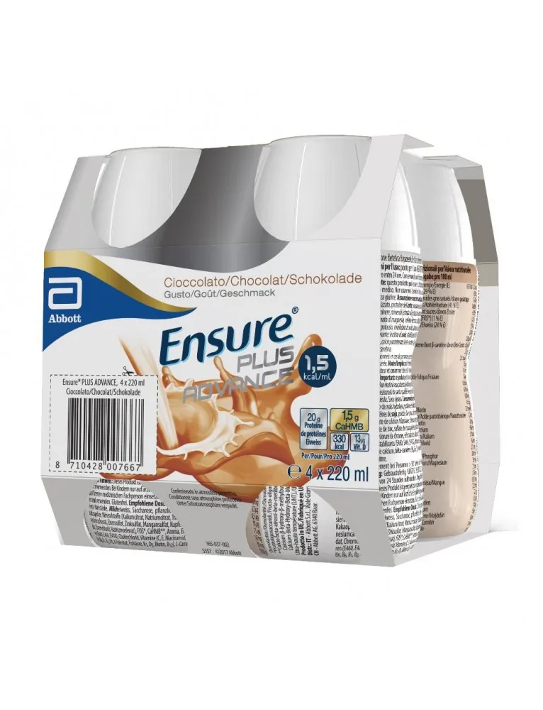 Ensure Plus Advance Cioccolato 4x220ml