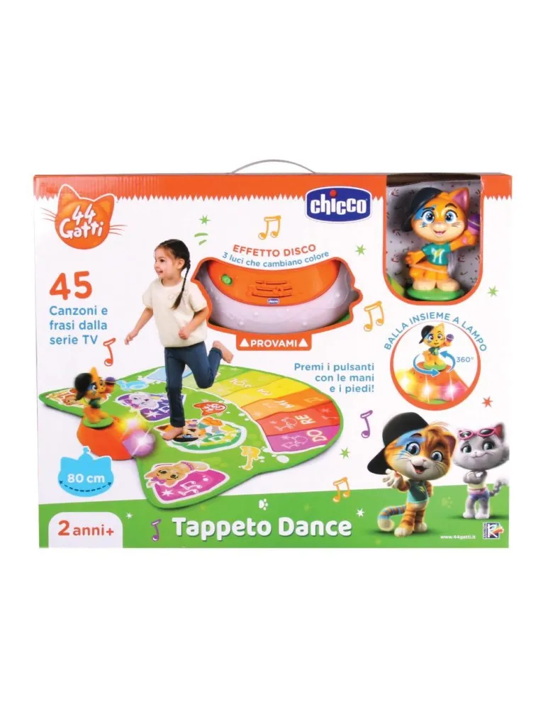 Ch Gioco 44 Gatti Tappeto Danc