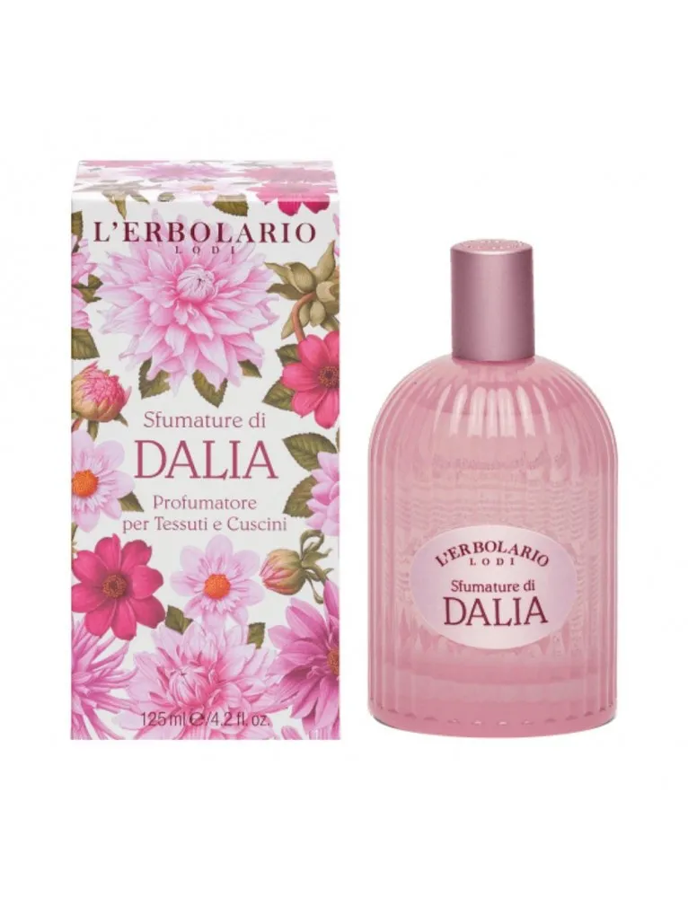 L'Erbolario Sfumature Dalia Profumatore Per Tessuti e Cuscini Confezione 125ml