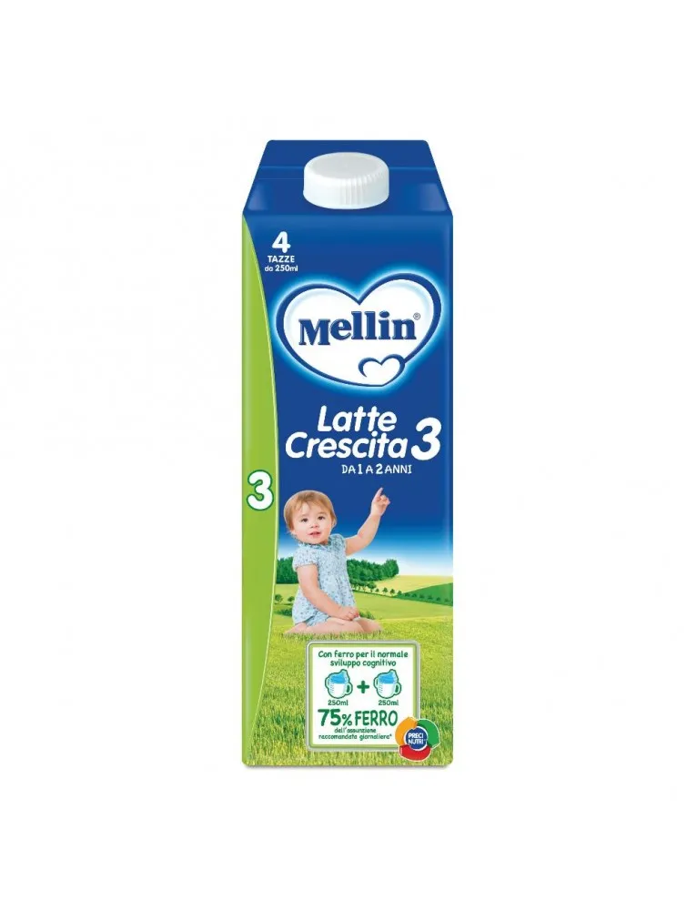 Mellin 3 Latte di Crescita 1-2 anni 1000ml