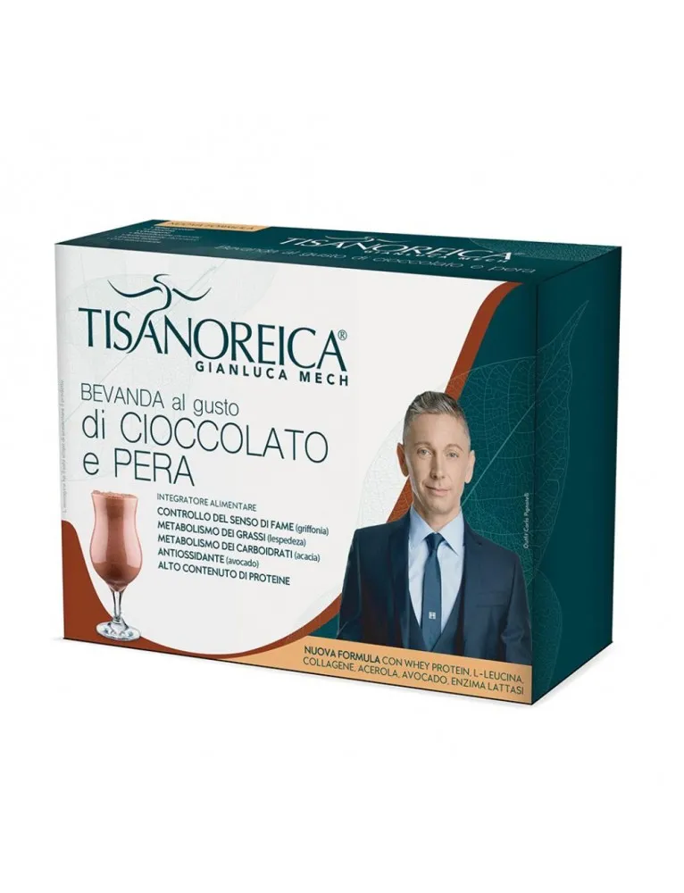Tisanoreica Bevanda Cioccolato e Pera 4 Bustine