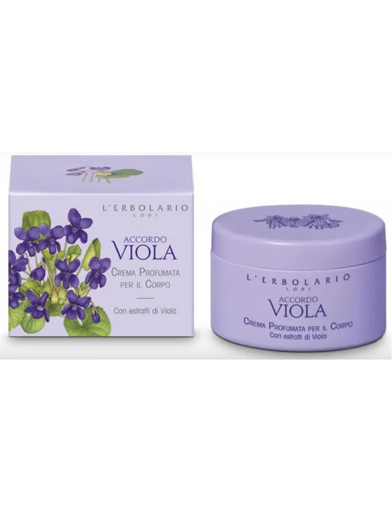 L'Erbolario - Accordo Viola Crema Corpo 200- crema corpo